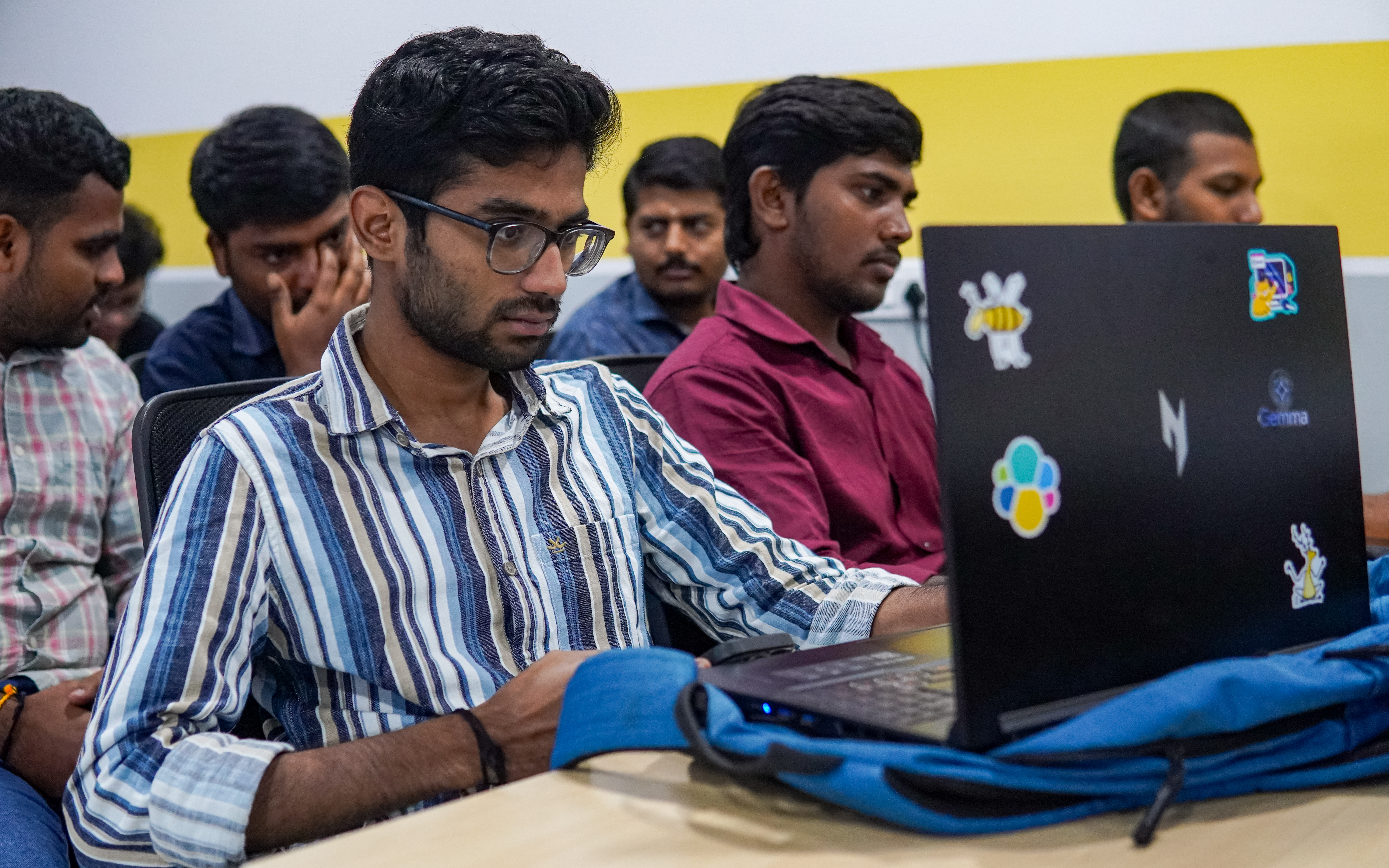 DevOps bootcamp classroom training session for beginner learners at Lords Skill Academy