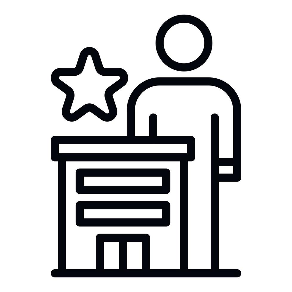 Internship and placement support icon